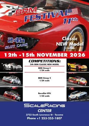 The 11th Annual ScaleRacing / BRM 24 Hours of Tacoma.